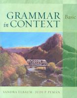 Grammar in Context: Basic 1413006388 Book Cover