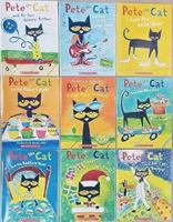 Pete the Cat Books - 9 Books Set {Surprise Teacher, Sir Pete the Brave, Snow Daze, The Tip-Top Tree House, The Lost Tooth, The Groovy Bake Sale, Pete the Cat Goes Camping, The Cool Caterpillar, Pete t B0FD3NWBW3 Book Cover