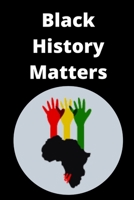 Black History Pride Notebook 1660309042 Book Cover