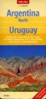 Northern Argentina and Uruguay Map (Nelles Maps) (English, French, Italian and German Edition) 3865742017 Book Cover