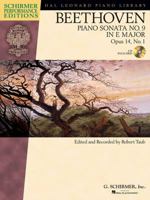 Beethoven: Sonata No. 9 in E Major, Opus 14, No. 1 1476816212 Book Cover