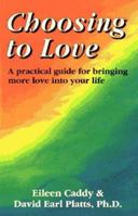Choosing to Love: A Practical Guide for Bringing More Love into Your Life 0905249909 Book Cover