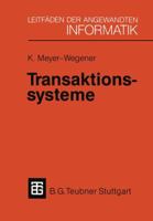 Transaktionssysteme 3519024853 Book Cover