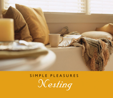 Simple Pleasures: Soothing Suggestions and Small Comforts for Living Well Year Round 1642508799 Book Cover