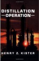 Distillation Operation 007034910X Book Cover