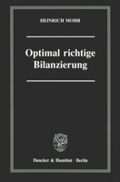 Optimal Richtige Bilanzierung 3428069153 Book Cover
