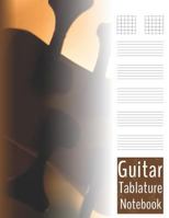 Guitar Tablature Notebook: Guitar Chord Tabs Music Manuscript Paper 100 Pages, 8.5 X 11 1719866864 Book Cover