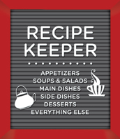 Small Recipe Binder - Recipe Keeper (Letterboard) 1640307389 Book Cover