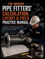 The Modern Pipe Fitters' Calculation, Layout & Field Practice Manual: From Blueprint to Weld: Offsets, Isometrics, Fitting Takeouts, Fabrication Math, B0H9BGLSCY Book Cover
