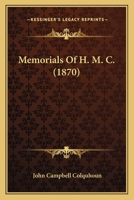 Memorials Of H. M. C. 1166585344 Book Cover