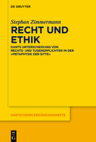 Recht und Ethik 3112226615 Book Cover