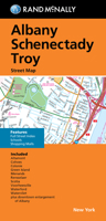 Rand McNally Folded Map: Albany Schenectady Troy Street Map 0528024353 Book Cover