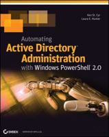 Automating Active Directory Administration with Windows Powershell 2.0 1118027310 Book Cover