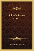 Solitude Letters 1437082645 Book Cover