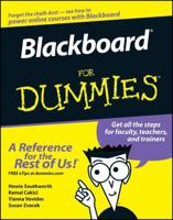 Blackboard For Dummies (For Dummies (Computer/Tech)) 0471798320 Book Cover