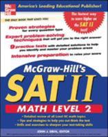 McGraw-Hill's SAT II: Math Level 2 (McGraw-Hill's College Review Books) 0071456724 Book Cover