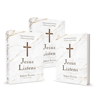 Jesus Listens, 3-pack: Daily Devotional Prayers of Peace, Joy, and Hope (the New 365-Day Prayer Book) 1404117016 Book Cover