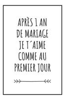 Carnet De Notes Pour Son �me Soeur: Id�e Cadeau 1 An De Mariage, Noces De Coton 1081268174 Book Cover