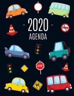 Auto Agenda 2020: Inizia Ora e Dura Fino Dicembre 2020 | Pianificatore Settimanale 2020 (12 Mesi) (Italian Edition) 1661176313 Book Cover