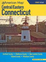 American Map Central/Eastern Connecticut Street Atlas 1557514240 Book Cover