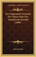 Der Sogenannte Verstand Der Tiere 1160444455 Book Cover