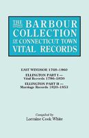 Barbour Collection of Connecticut Town Vital Records 0806315598 Book Cover