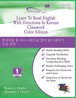 Learn To Read English With Directions In Korean Classwork: Color Edition 1945738650 Book Cover