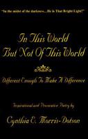 In This World But Not of This World: Different Enough to Make a Difference 0965850803 Book Cover