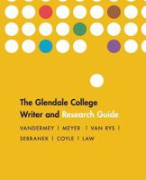 The Glendale College Writer and Research Guide 1111464065 Book Cover