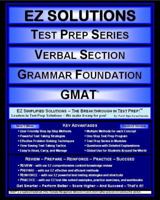 EZ Solutions - Test Prep Series - Verbal Section - Grammar Foundation - GMAT (Edition: Updated. Version: Revised. 2015) 1605629510 Book Cover