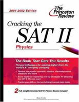 Cracking the SAT II: Physics, 2001-2002 Edition 037576187X Book Cover
