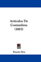Artículos De Costumbres... 110337818X Book Cover