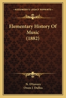 Elementary History Of Music 1104121743 Book Cover