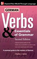 German Verbs & Essentials of Grammar 0071841377 Book Cover