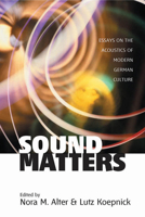 Sound Matters 157181437X Book Cover