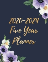 2020-2024 Five Year Planner: 5 Year 60 Months Calendar Monthly Planner Schedule Organizer For To Do List Academic Schedule Agenda Logbook Or Student ... (Daily Weekly Monthly Planners With Holidays) 1672349761 Book Cover