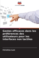 Gestes efficaces dans les préférences des utilisateurs pour les interfaces non tactiles (French Edition) 6209515193 Book Cover