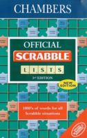 Chambers Official Scrabble Lists 0550120017 Book Cover