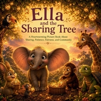 Ella and the Sharing Tree: A Heartwarming Picture Book About Sharing, Patience, Fairness, and Community (ELLA, THE BIG EAR ELEPHANT) B0H1XLHHB8 Book Cover