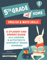 5th Grade at Home: A Student and Parent Guide with Lessons and Activities to Support 5th Grade Learning (Math & English Skills) 0593450329 Book Cover