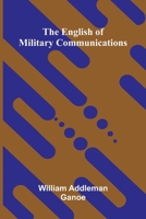 The English of military communications 9369874348 Book Cover