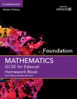 GCSE Mathematics for Edexcel Foundation Homework Book 1107496853 Book Cover