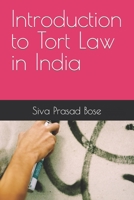 Introduction to Tort Law in India B09TNF733J Book Cover