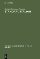 Standard Italian (Trends in linguistics) 9027930554 Book Cover