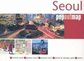 Seoul popoutmap 1845876288 Book Cover