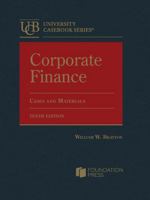 Corporate Finance, Cases and Materials (University Casebook Series) B0DLX43QNP Book Cover