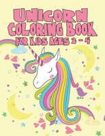 Unicorn Coloring Book for Kids Ages 2-4: Cute Princess Unicorns Gifts for Girls Kids on Birthday or for have fun 1695518292 Book Cover
