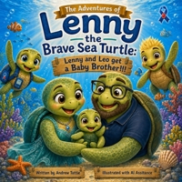 The Adventures of Lenny the Brave Sea Turtle: Lenny and Leo Get a Baby Brother! B0HG4SN45H Book Cover