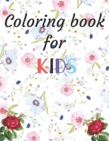 Coloring book for kids: Numbers for coloring for kids ages 4-8 inside are unicorns, dogs, animals and other B084DG7LR3 Book Cover