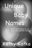 Unique Baby Names B0C91R1X29 Book Cover